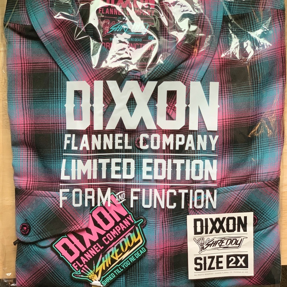 Dixxon “Shreddy” 2X Flannel